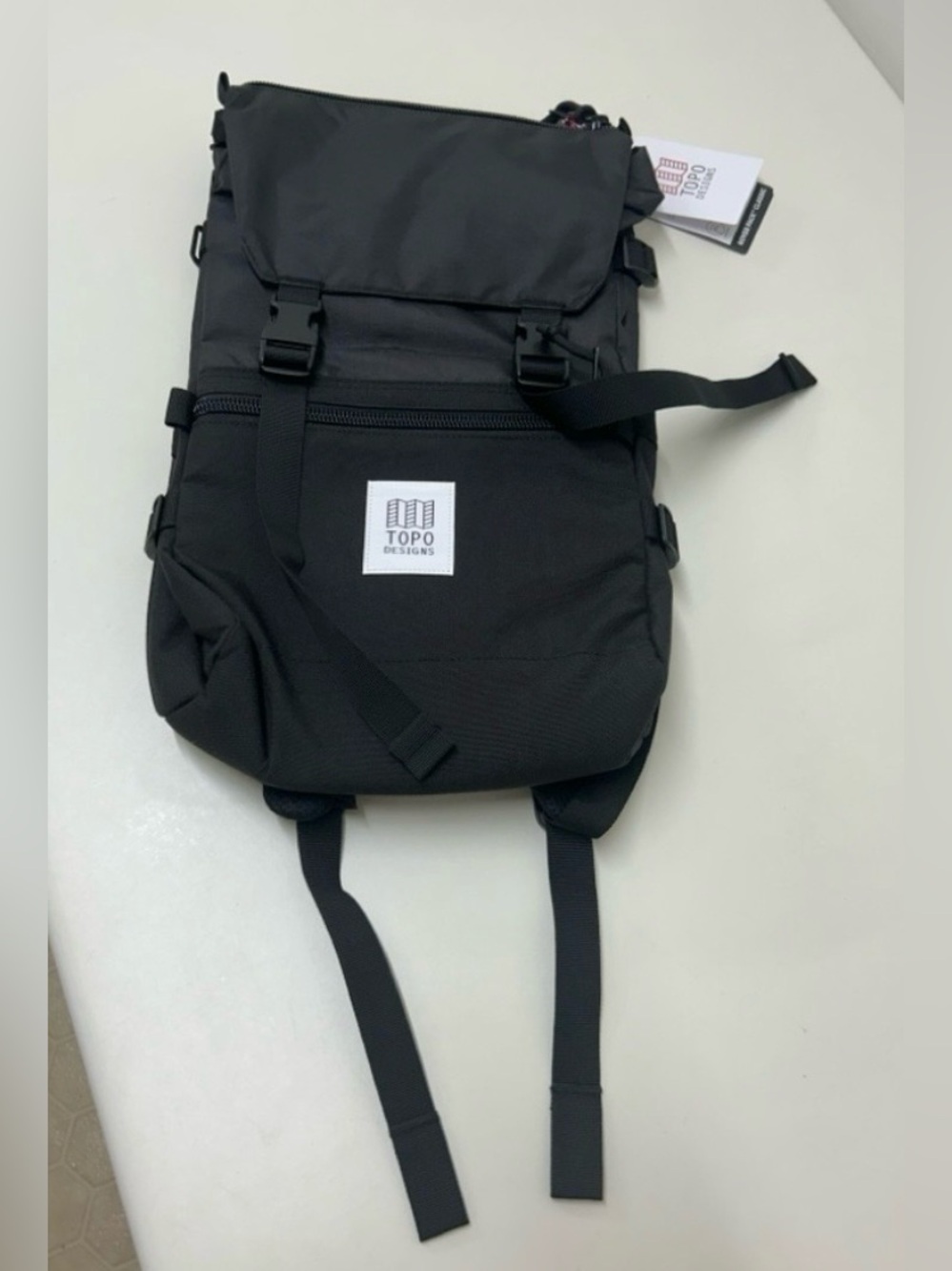 Topo Designs Black 20 Liter Rover Backpack - Picture 10 of 16